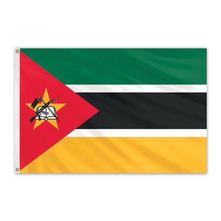 Mozambique Outdoor Nylon Flag 3'x5'